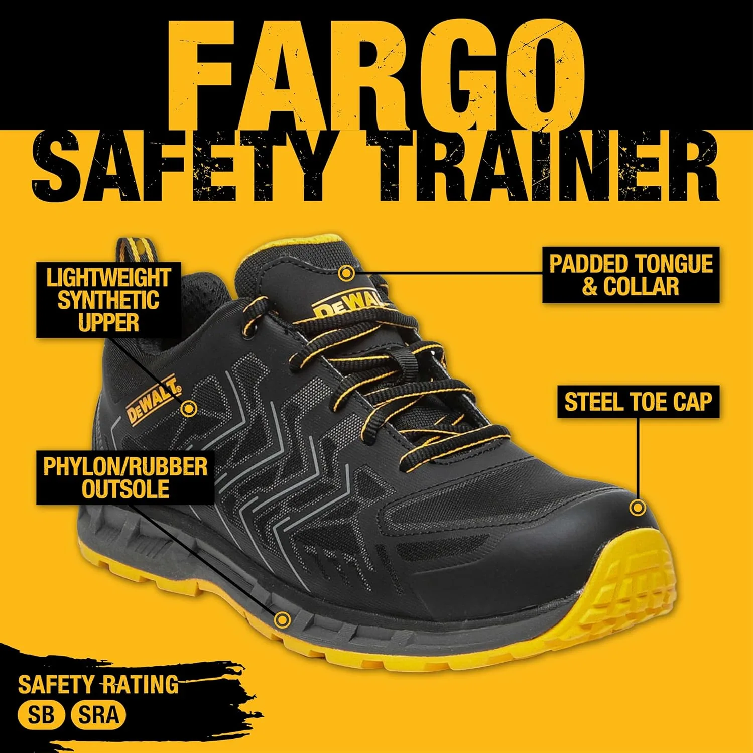 Мужские строительные ботинки DEWALT Fargo, синий — фото 3