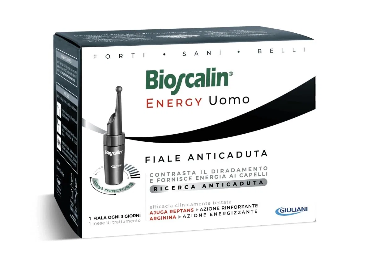 Ампулы «Energy» для мужчин от Bioscalin Bioscalin