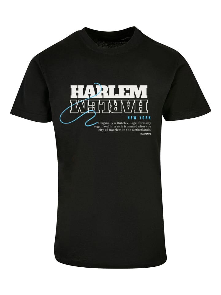 

F4NT4STIC Футболка Harlem TEE UNISEX черного цвета, Черный, F4NT4STIC Футболка Harlem TEE UNISEX черного цвета