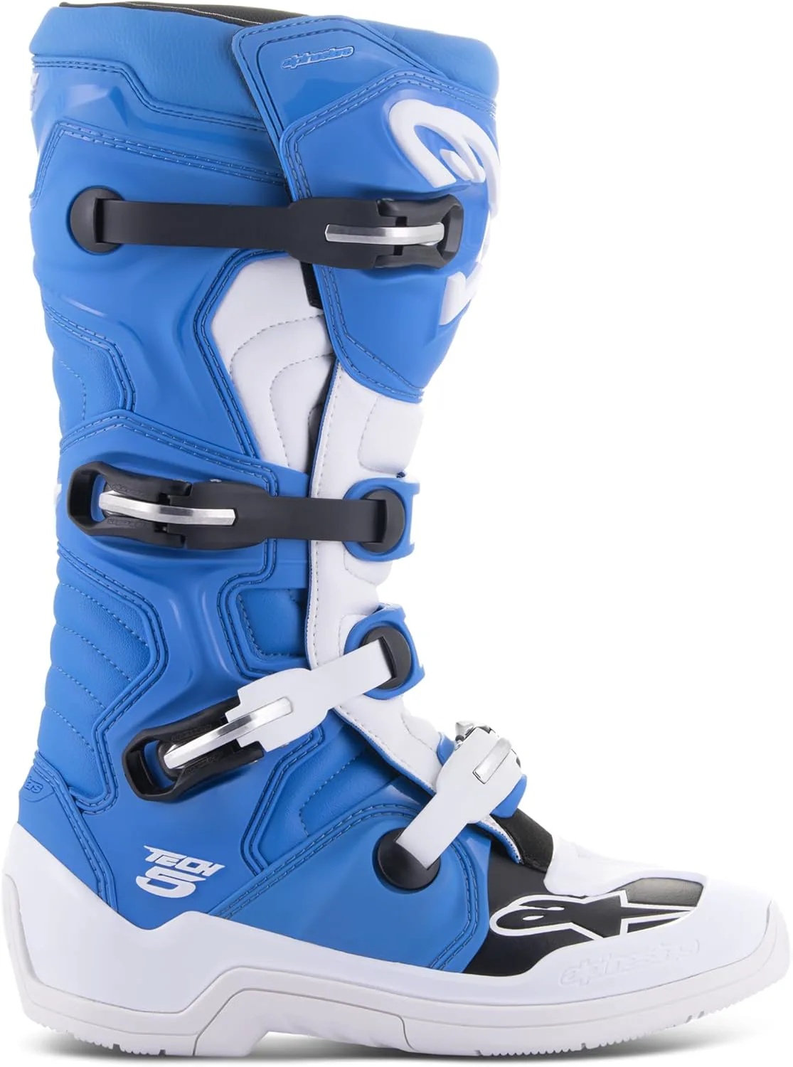 Мужские ботинки Alpinestars Tech 5, сине-белый — фото 2
