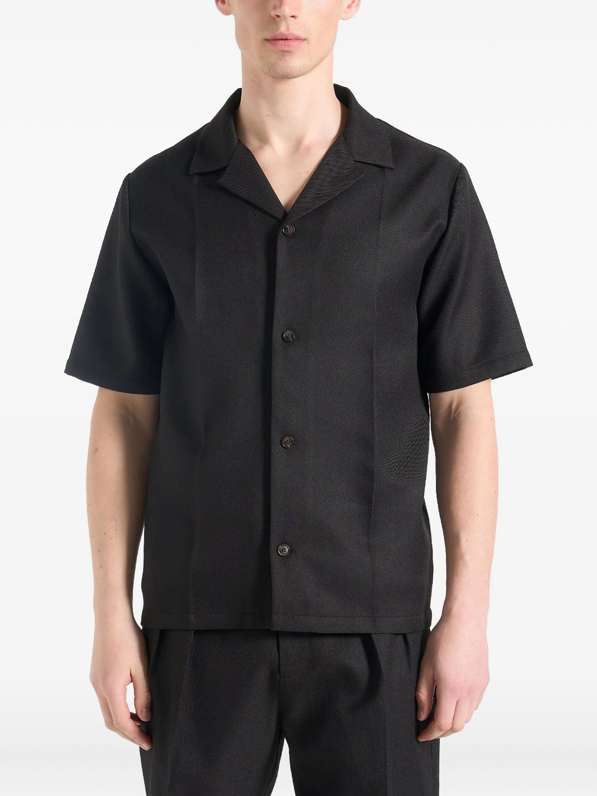 

Рубашка Felix строгого кроя Manière De Voir, черный
