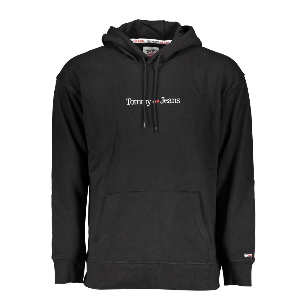 

Черный хлопковый мужской свитер Tommy Hilfiger
