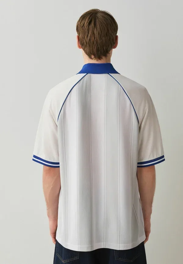 Футбольное поло Regular fit, бренд Next, модель polo shirt, белый — фото 3