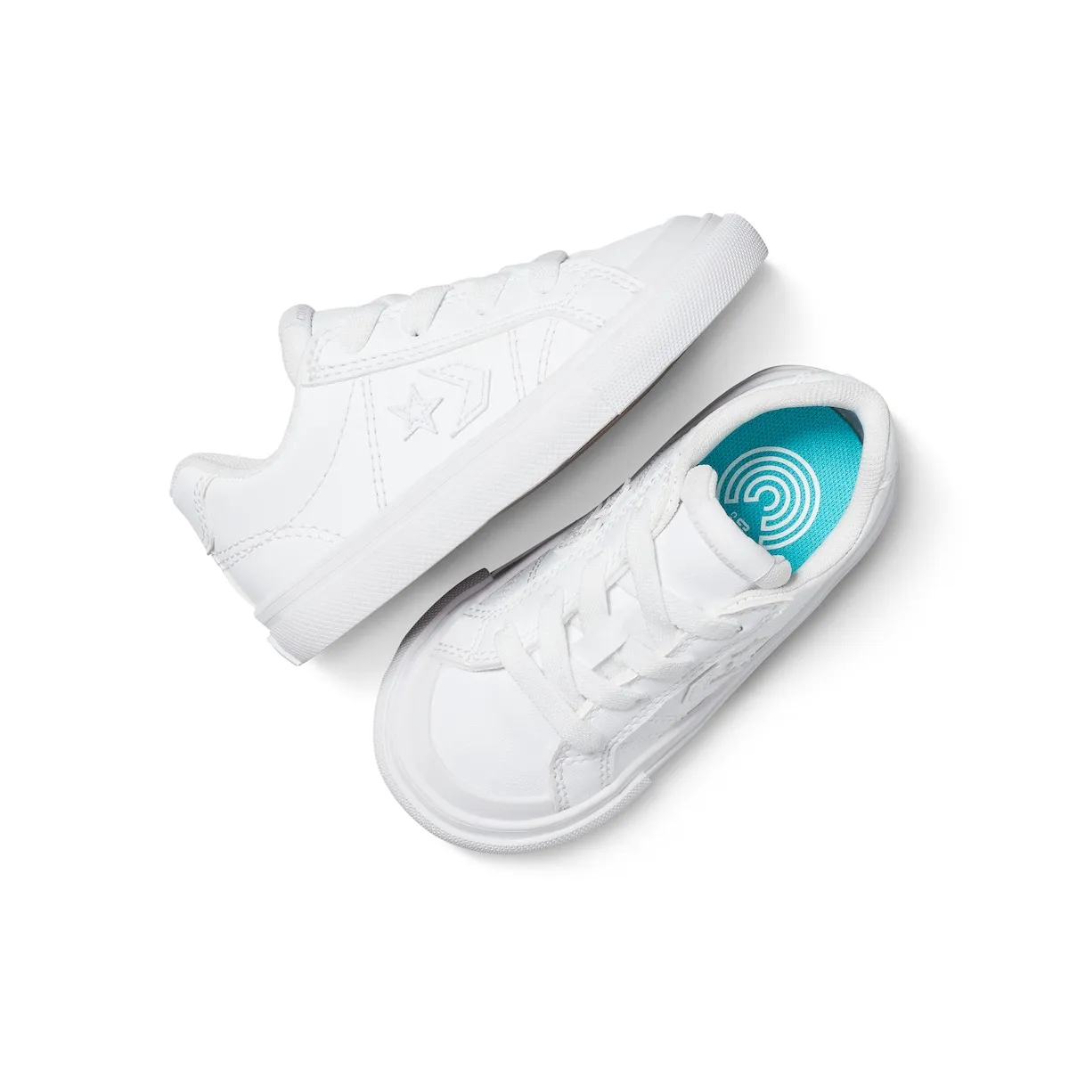 Повседневные кроссовки для малышей Sport Casual Leather Converse, белый — фото 3