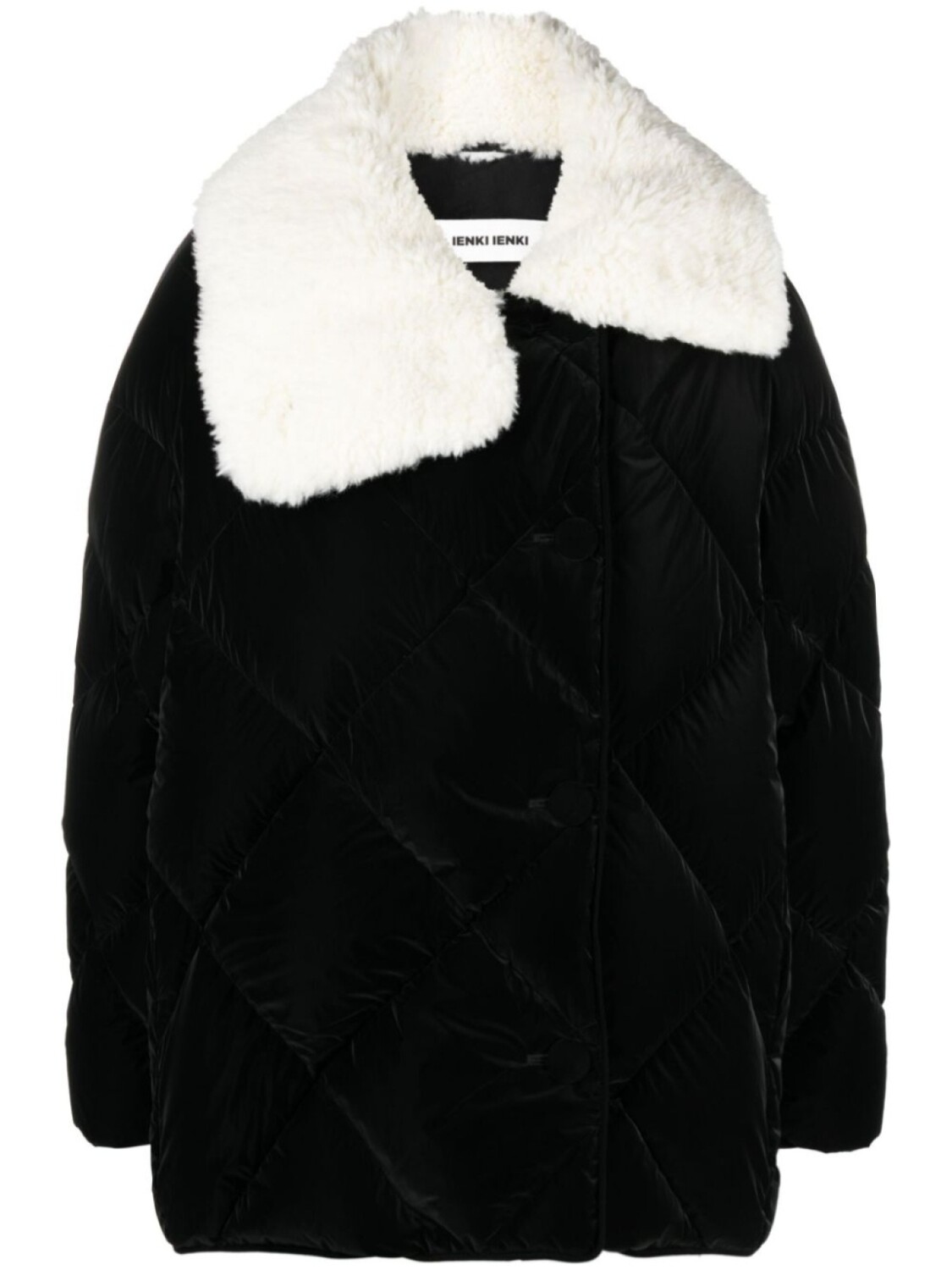 

Пуховик Shearling Queen Ienki Ienki, черный