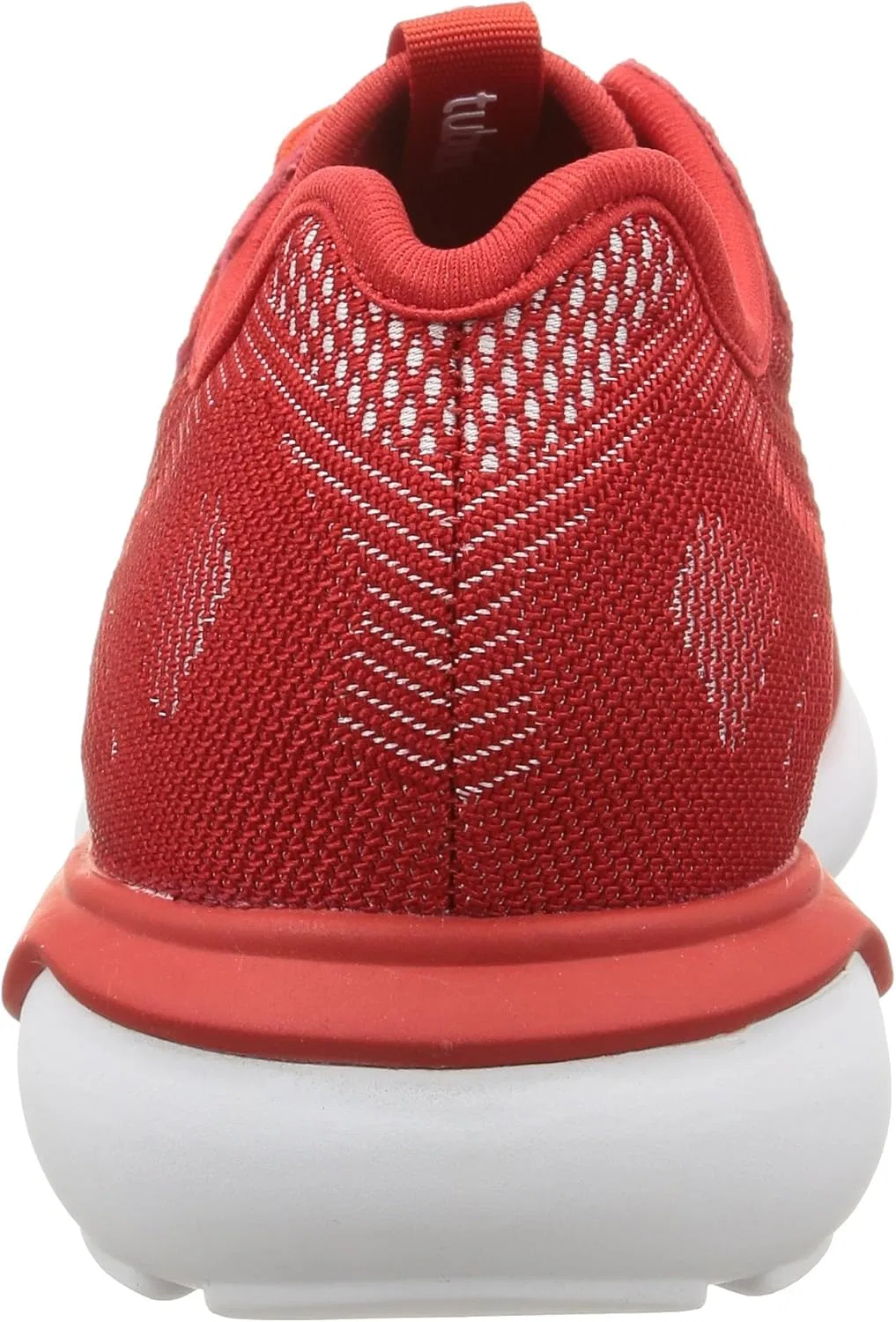Мужские беговые кроссовки Adidas Tubular Runner Weave, Red Scarle Scarle Ftwwht — фото 3