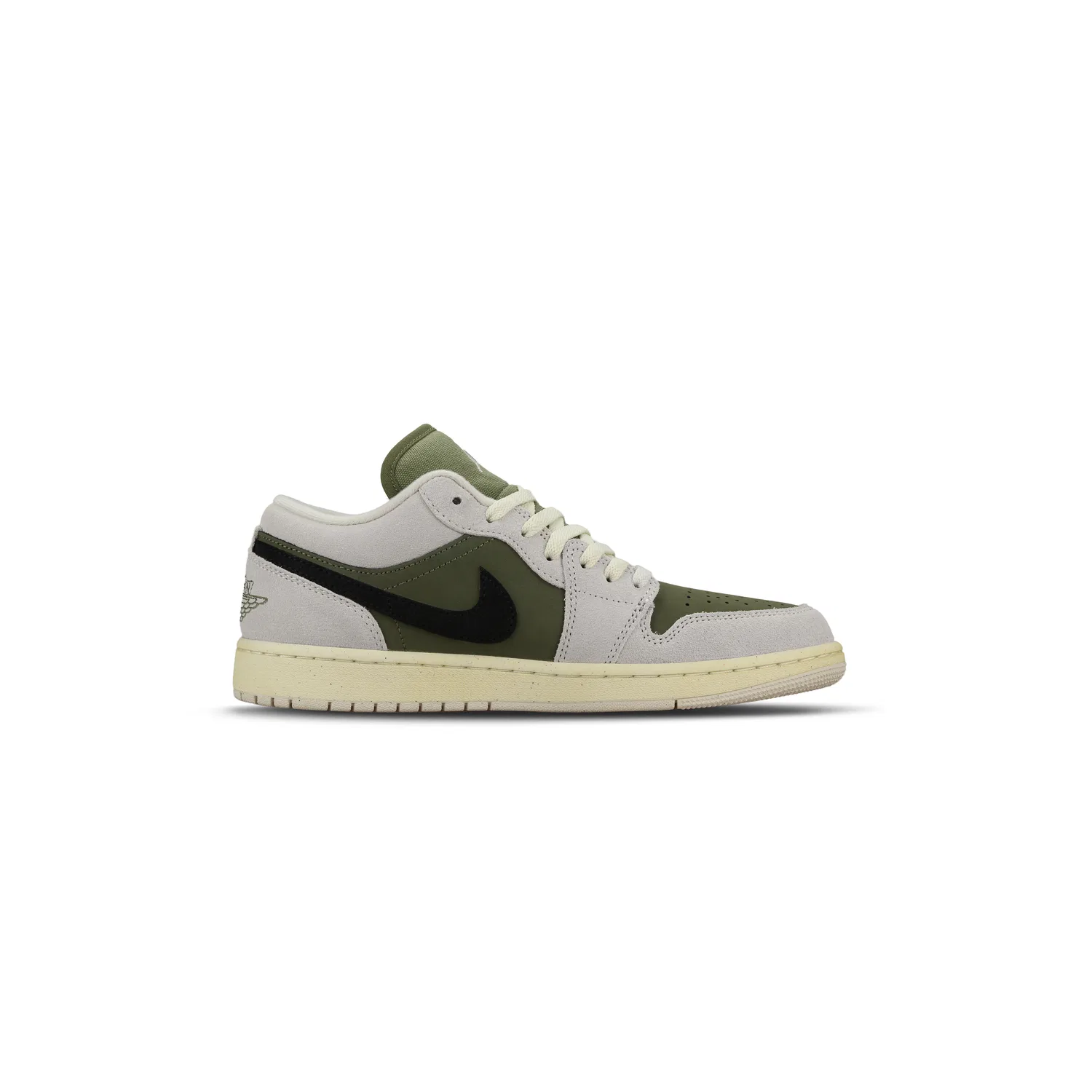 Кроссовки баскетбольные Air 1 Jordan Gray Green — фото 3