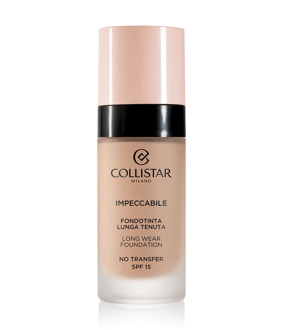 

Жидкая основа Collistar Make-Up Impeccabile Long Wear Foundation Spf 15, Naturale Rosato, 30 ml