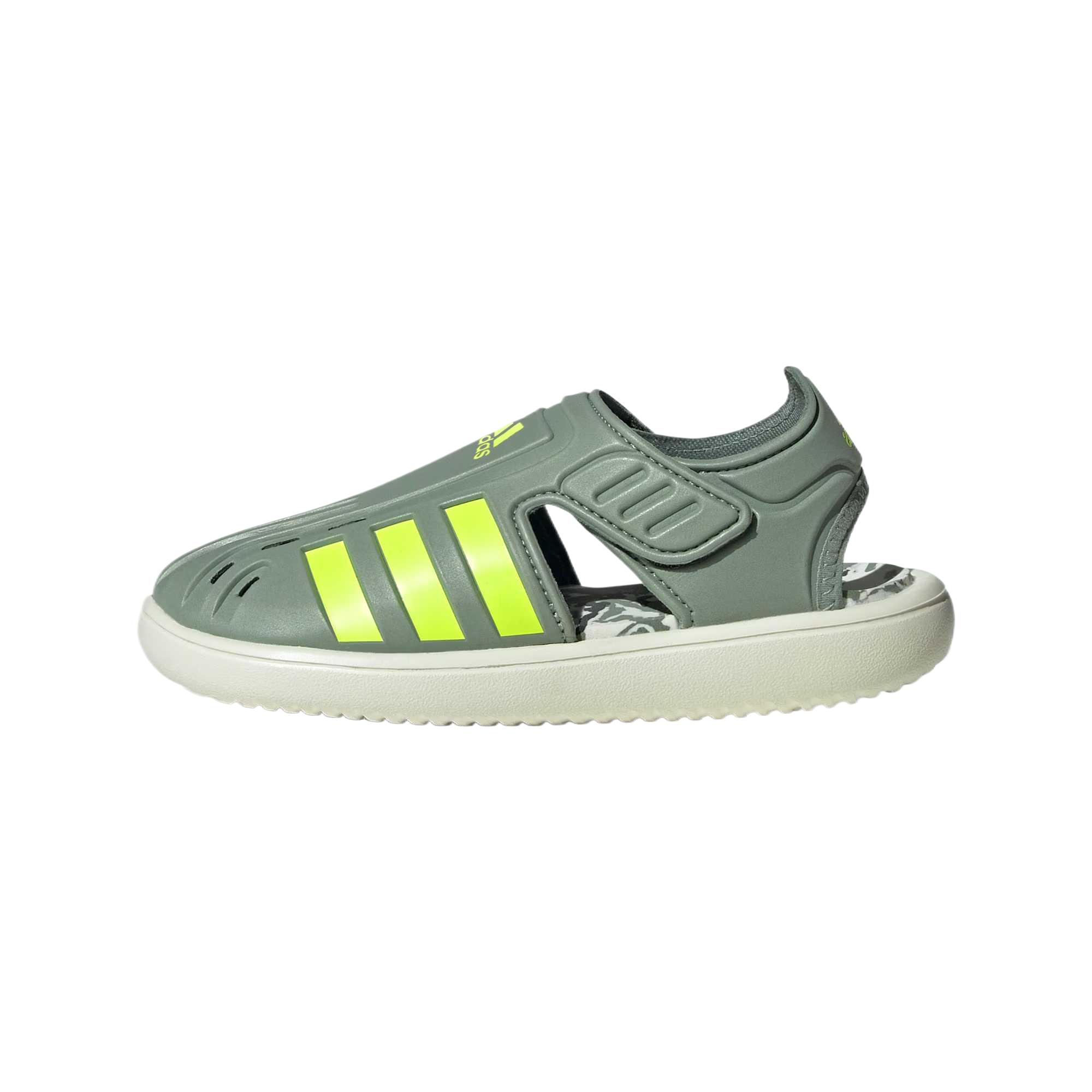 

Детские сандалии Water Sandal Low Top для детей от 3 до 7 лет Adidas, зеленый