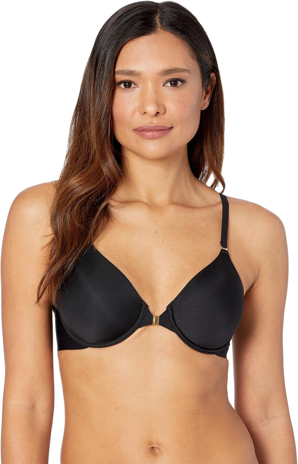 

Бюстгальтер Natori Zone Front Close Convertible Contour Underwire, черный