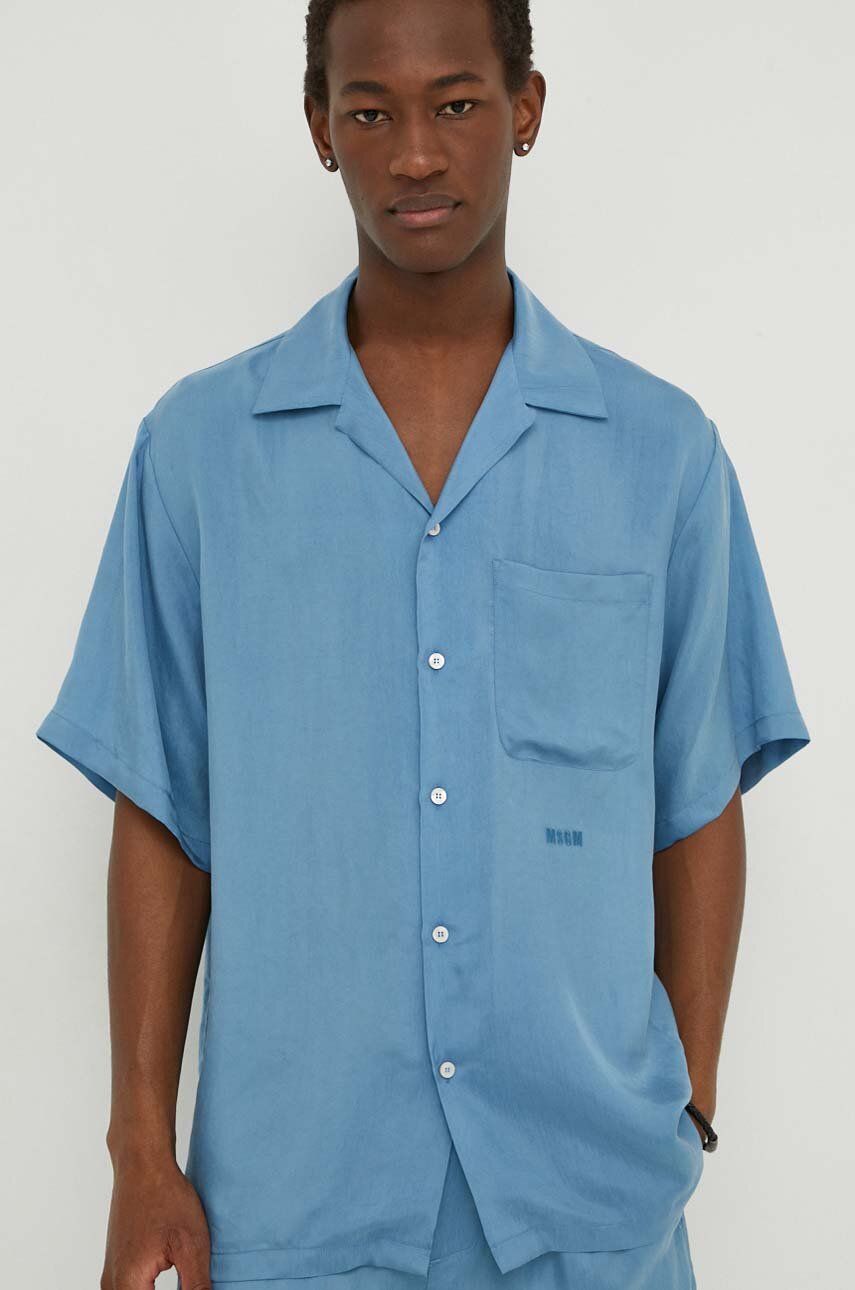 

Рубашка MSGM, синий