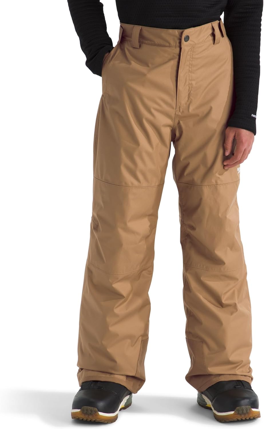 

Утепленные брюки Freedom для мальчиков THE NORTH FACE | Водонепроницаемые, подходят для катания на лыжах и сноуборде, гетры, регулируемая талия, карманы на молнии, Utility Brown