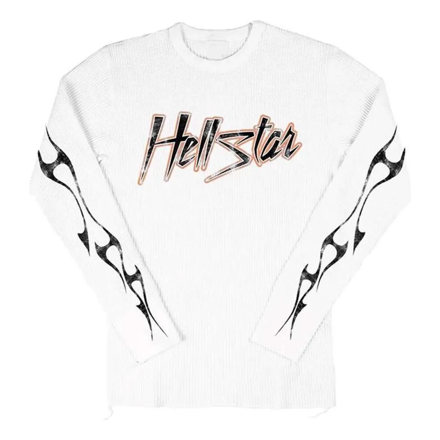 

Футболка Hellstar Path To Paradise Long Sleeves T-Shirt 'White', белый