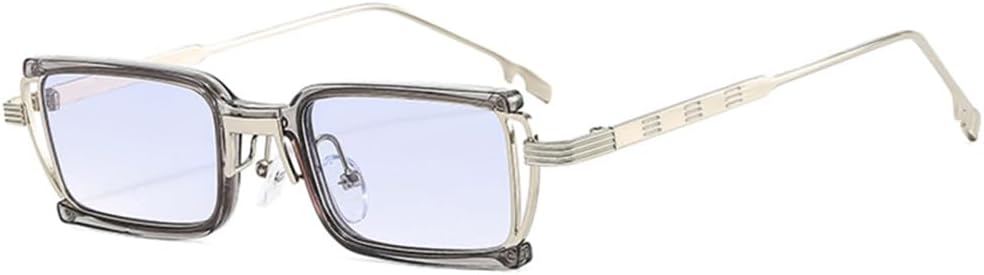 

Солнцезащитные очки прямоугольной формы для женщин и мужчин, тонкого типа, с поликарбонатными линзами, оправой из сплава и металла, защитой от УФ-излучения UV400 LANGSER, C7