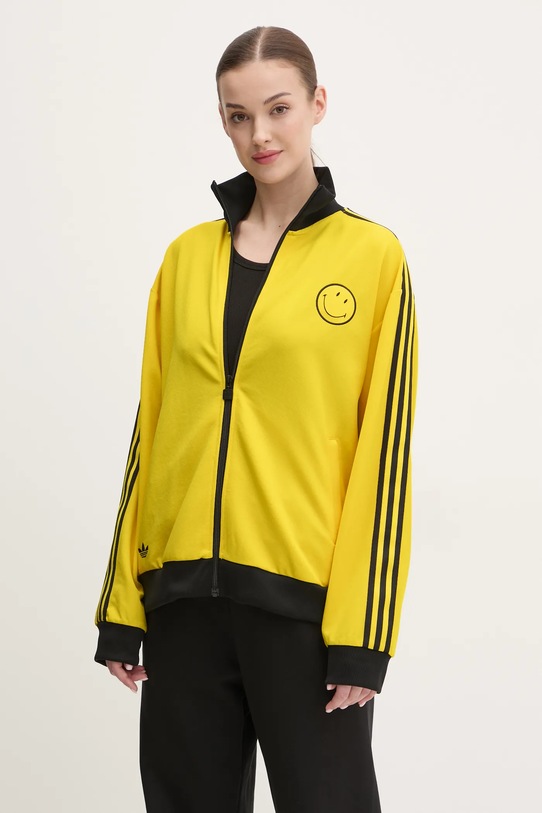 

Толстовка X Smiley Adidas Originals, желтый