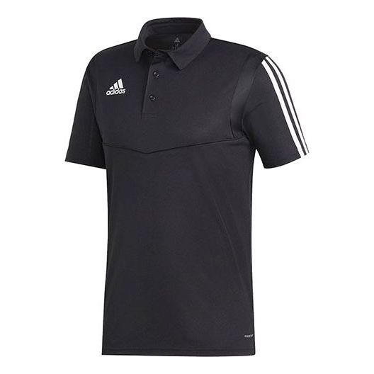 

Футболка alphabet printing side stripe short sleeve polo shirt black Adidas, мультиколор