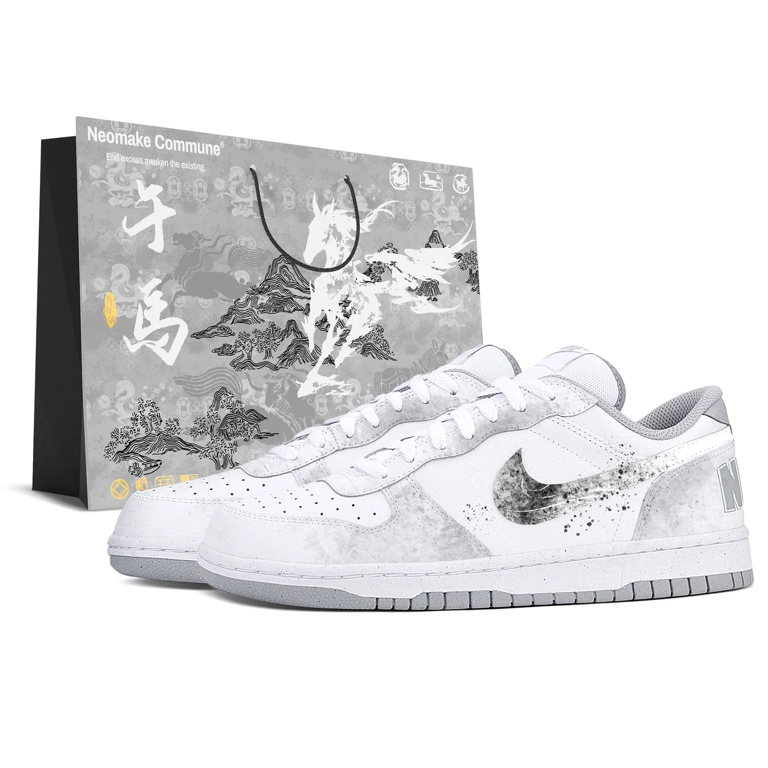 Кроссовки для скейтбординга Nike Dunk Low Mist Gray