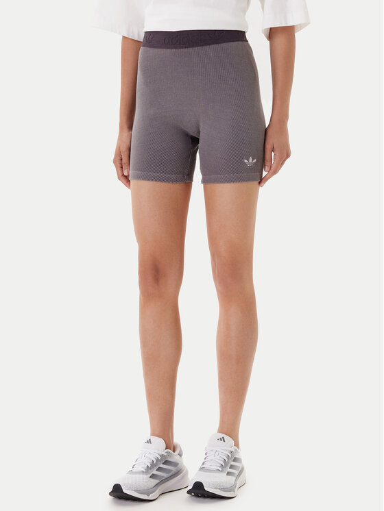 

Велошорты slim fit Essentials Rib JW3592 Adidas, серый