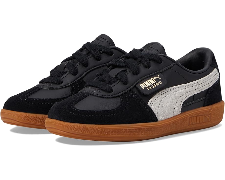 

Кроссовки PUMA Kids Puma Kids Palermo Sneaker, цвет Puma Black/Feather Gray/Gum