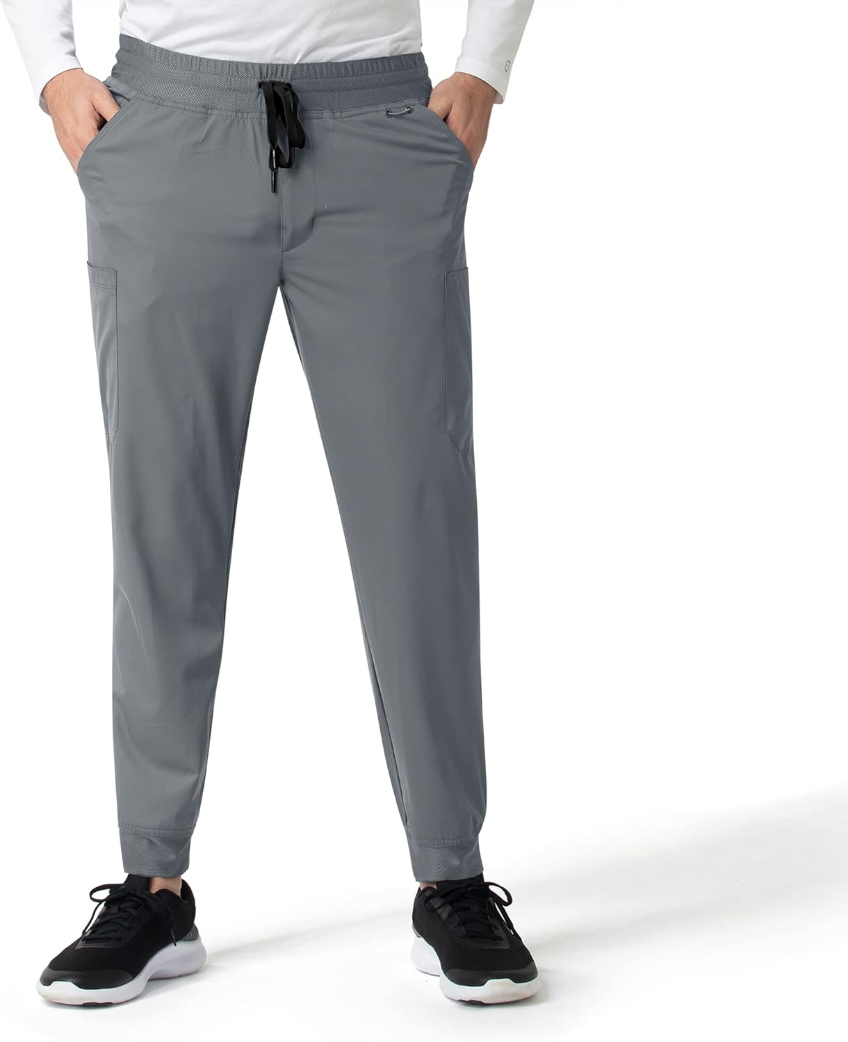 

Carhartt Scrubs C56106 мужские брюки-джоггеры Modern Fit Twill, Pewter