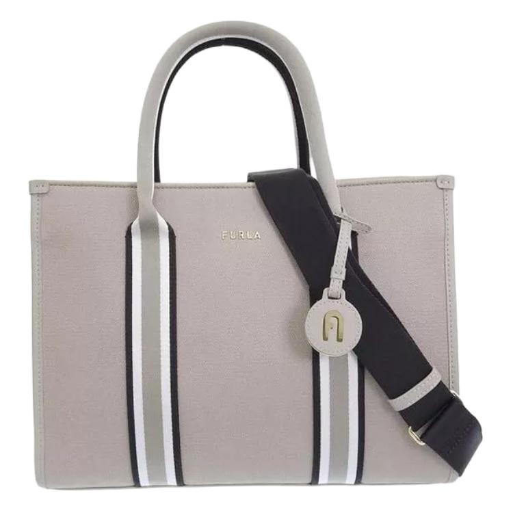 

Furla Сумка холщовая Сумка шоппер Сумка для покупок Сумка через плечо Сумка кроссбоди Женская сумка серая