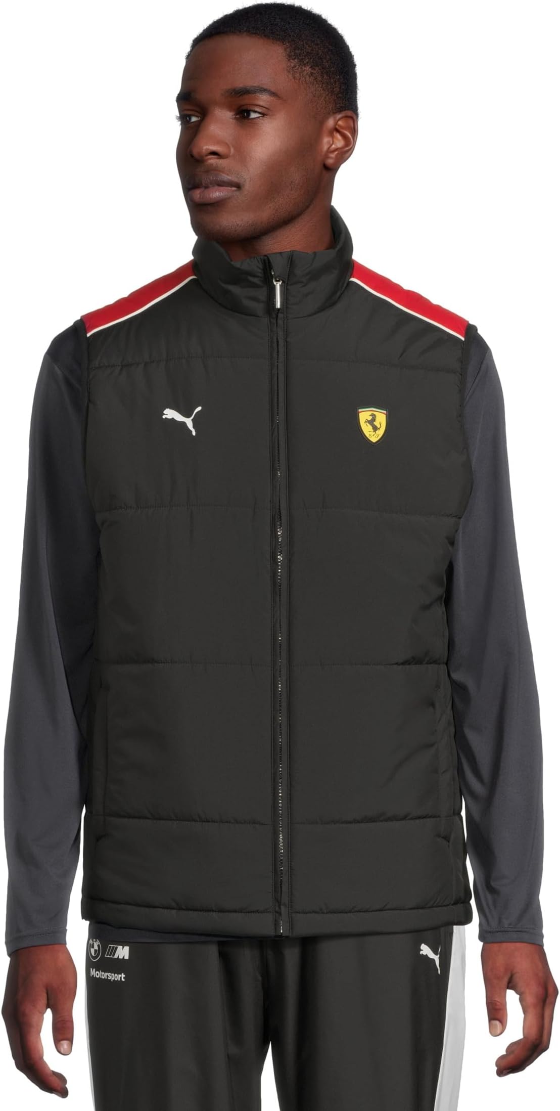 

Жилет PUMA Scuderia Ferrari Mt7 Padded Vest, цвет Puma Black
