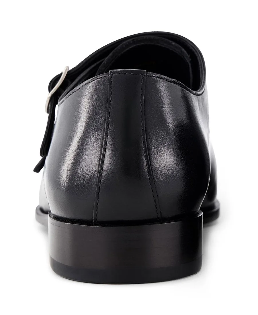 Мужские оксфорды Bexley Double Monk Slip On Anthony Veer, черный — фото 4