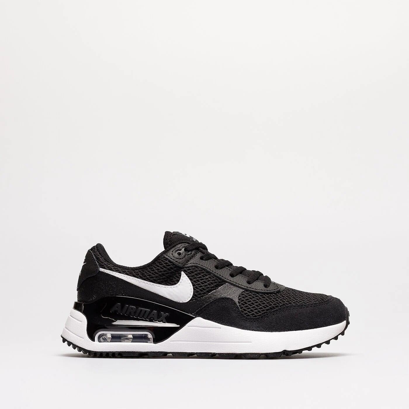 

Кроссовки Nike Air Max в сетку, черный / белый