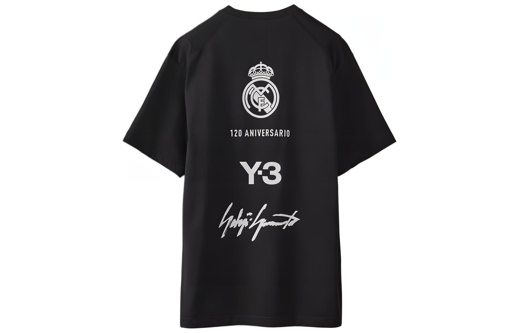 

Y-3 Футболка Y 3 Real Madrid мужская black, Черный, Y-3 Футболка Y 3 Real Madrid мужская black