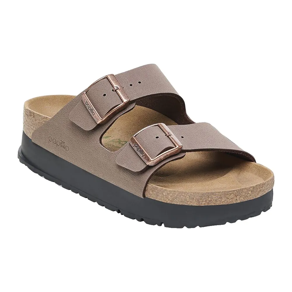 

Сандалии Birkenstock Arizona Pap Flex на платформе, коричневый