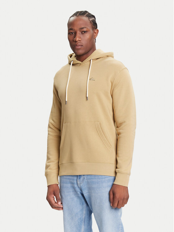 

Свитшот regular fit Salt Water Hoodie EQYFT05159 Quiksilver, бежевый