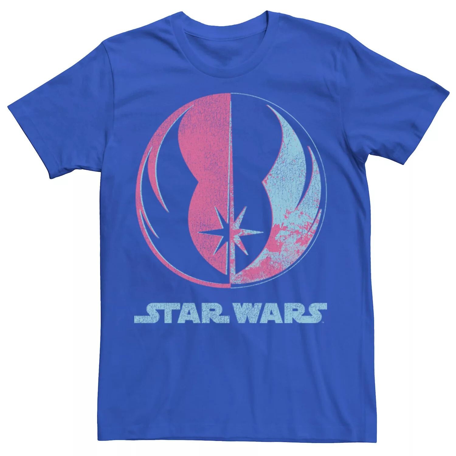 

Мужская футболка с разрезом и логотипом Jedi Star Wars