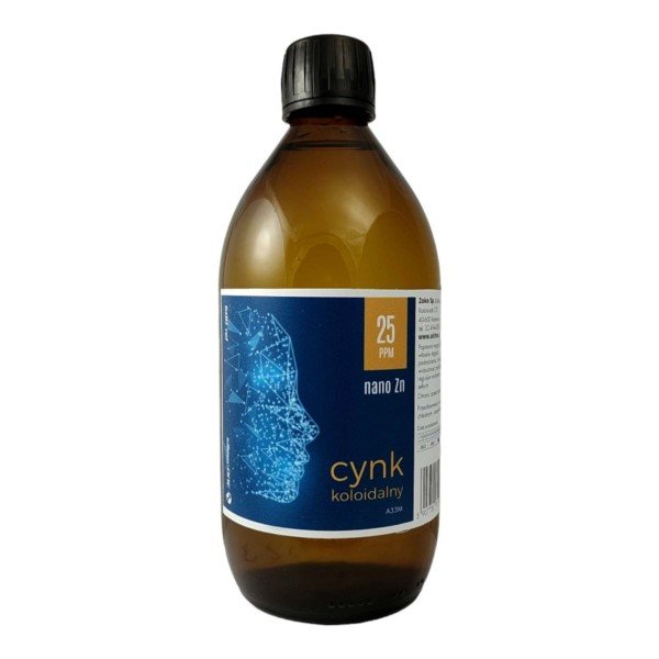 

ZOKE Неионный коллоидный цинк 25 ppm 500 мл