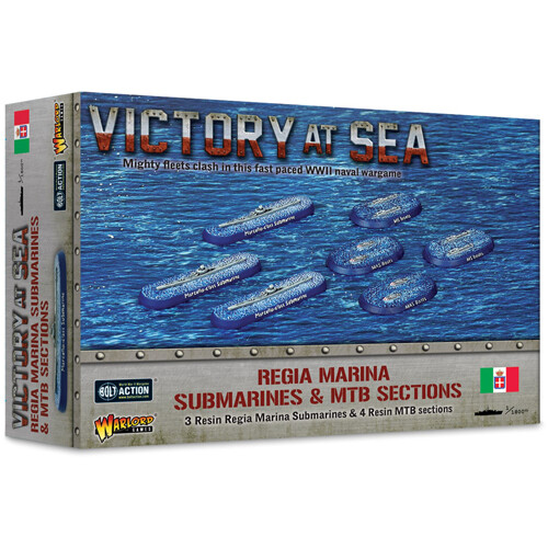 

Фигурки Victory At Sea – Regia Marina Submarines & Mtb Sections