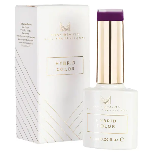 

Гибридный лак 302 орхидея, 7,5 мл Many Beauty Nail professional hybrid color uv, цвет 302 - orchid