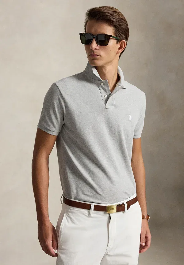 Поло сетчатое Polo Ralph Lauren, весенний вересковый