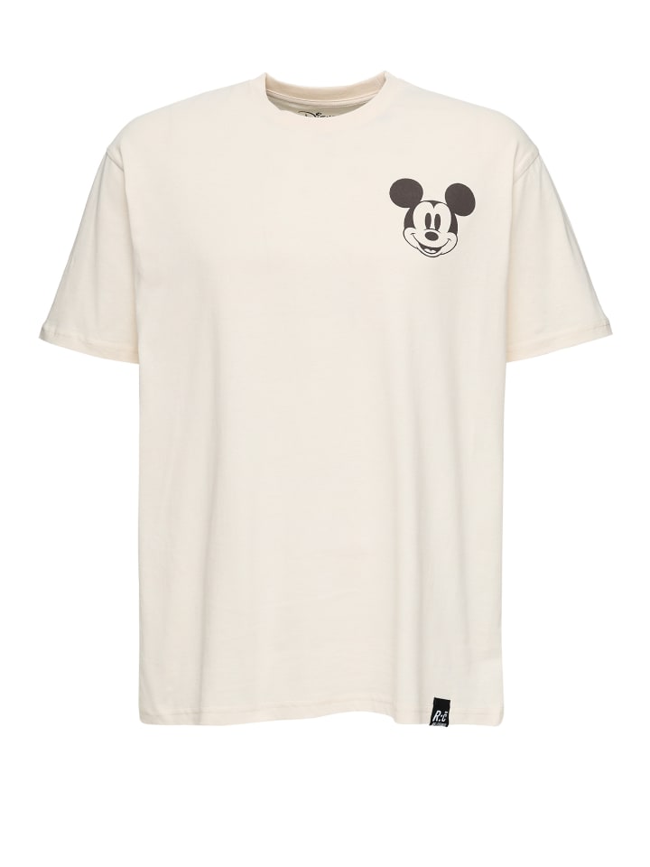 

Футболка Re:Covered T-Shirt Disney Mickey Mouse Spirit Of Tiger Relaxed, экрю