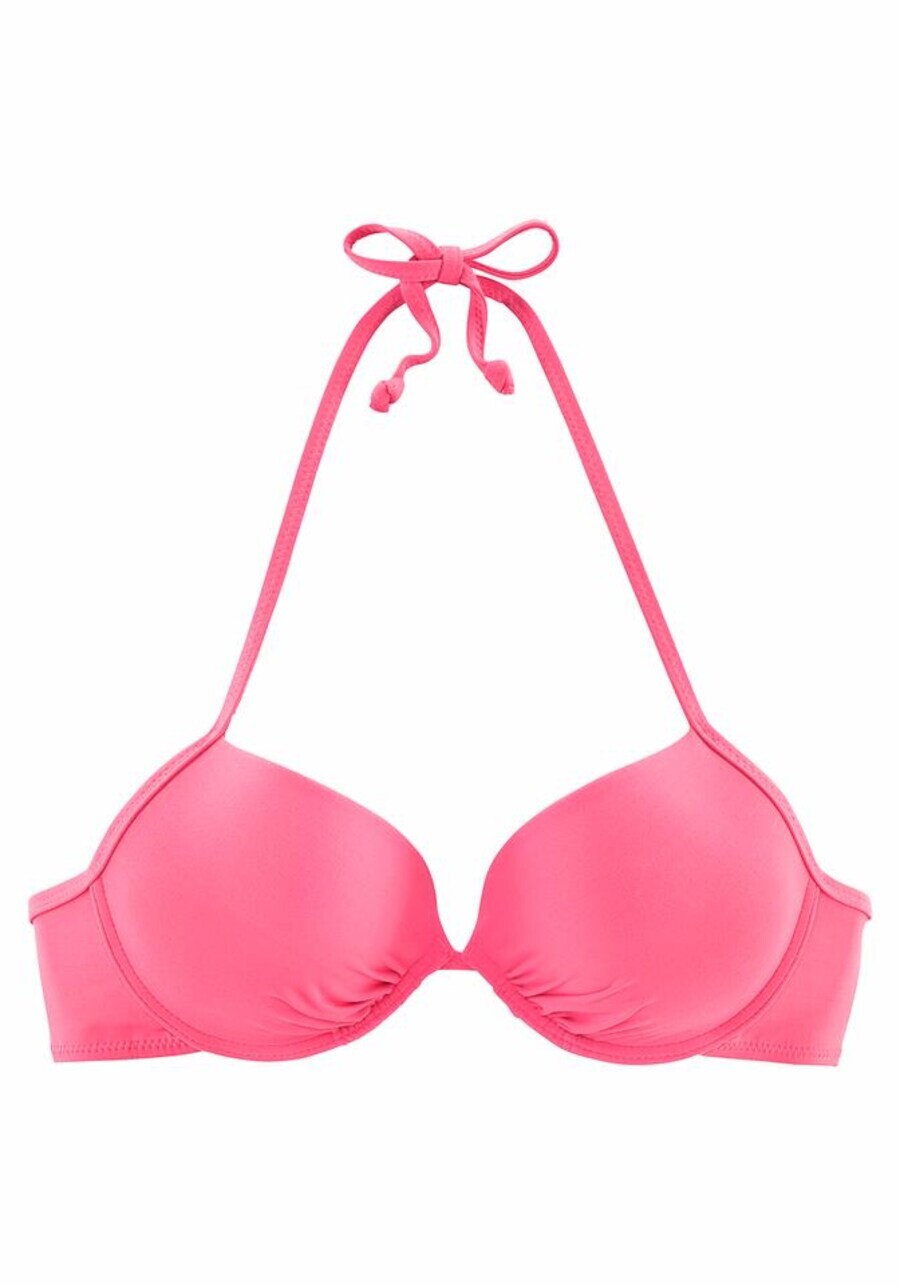 

Топ бикини BUFFALO Regular Bikini Top, неоново-розовый