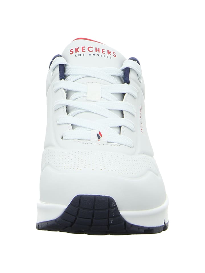 Кроссовки на шнуровке Skechers Sneaker, белый — фото 4