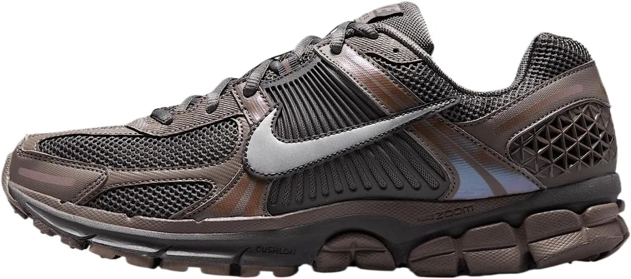 Кроссовки Nike Zoom Vomero 5, мужские, цвет Cave Stone/Multi-color/Medium Ash/Metallic Silver
