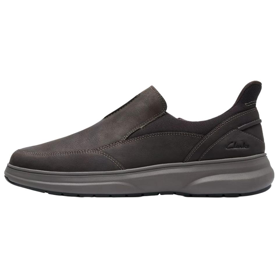 

Clarks Мужские повседневные туфли Mullan Step в тёмно-коричневом цвете, цвет Dark Brown