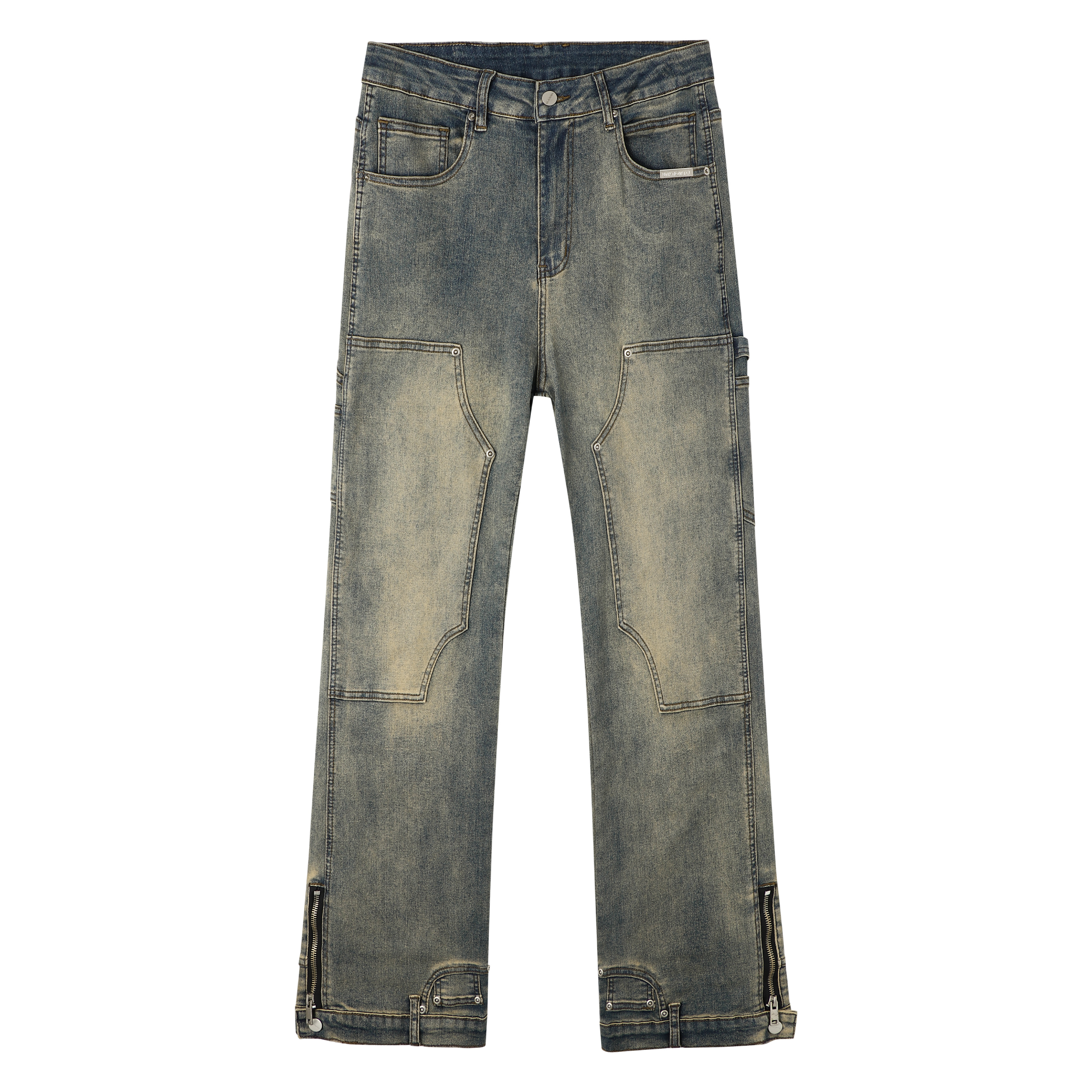 

Джинсы унисекс UNKNOWTAL, Washed Blue