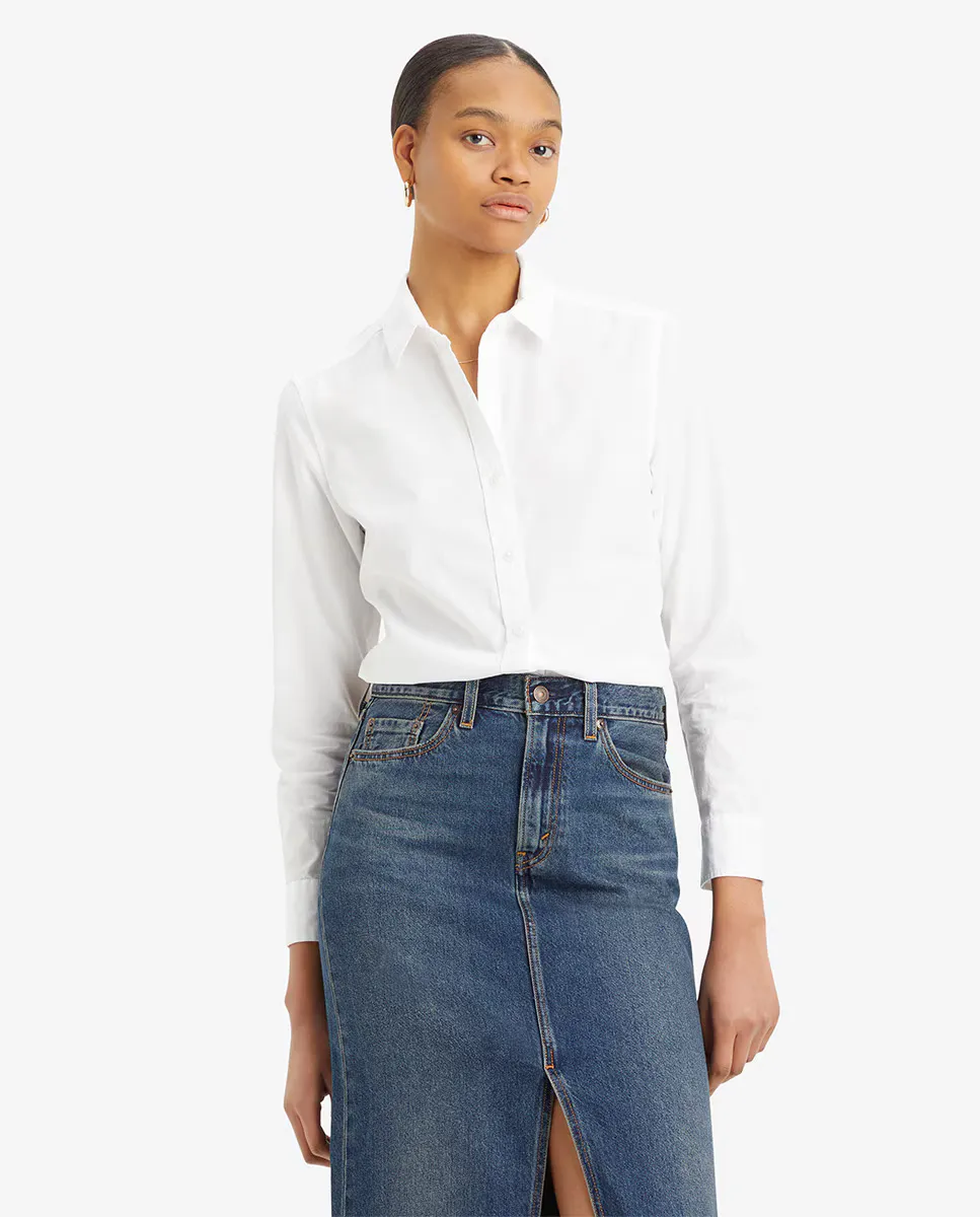 

Женская рубашка с длинным рукавом Levi's, белый