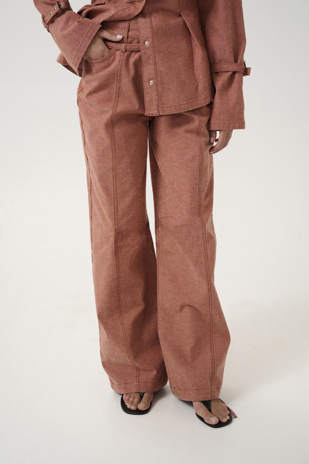 

Брюки OPA PANTS Gestuz, светло-розовый