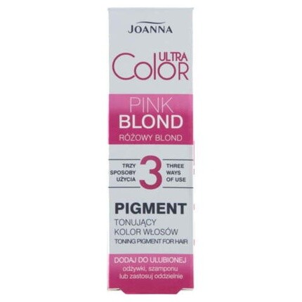 

Joanna Ultra Color Pigment Тонирующая краска для волос Розовый блондин 100мл, New1