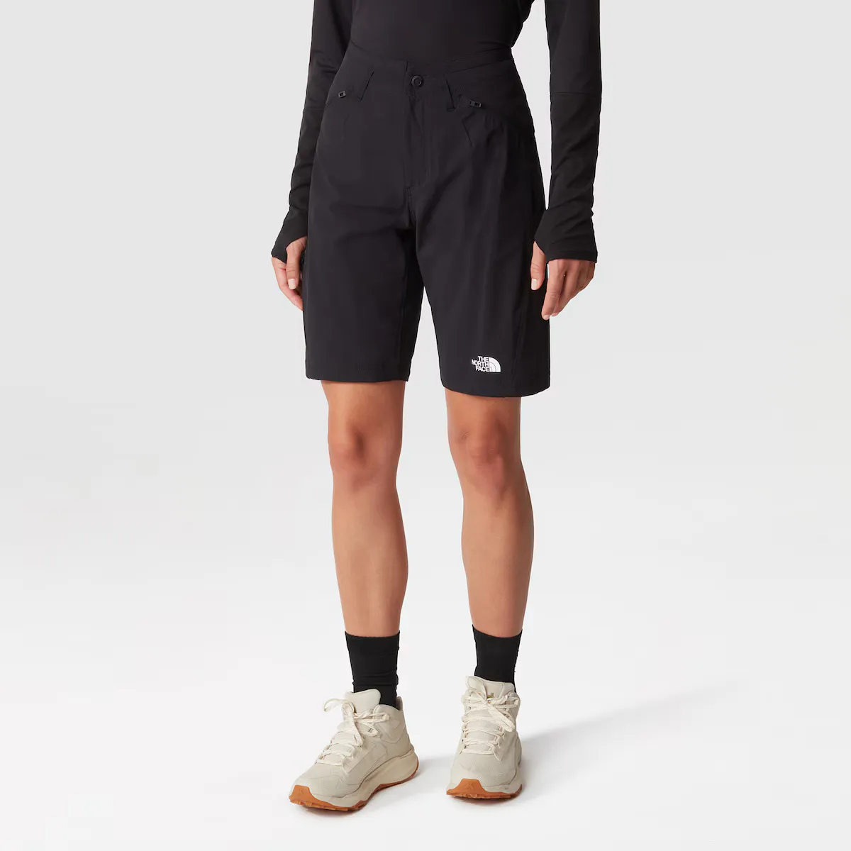 

Женская вспышка The North Face Бермудские шорты, чёрный