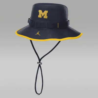 

Панама Nike Michigan Wolverines On-Field Apex Boonie, цвет College Navy
