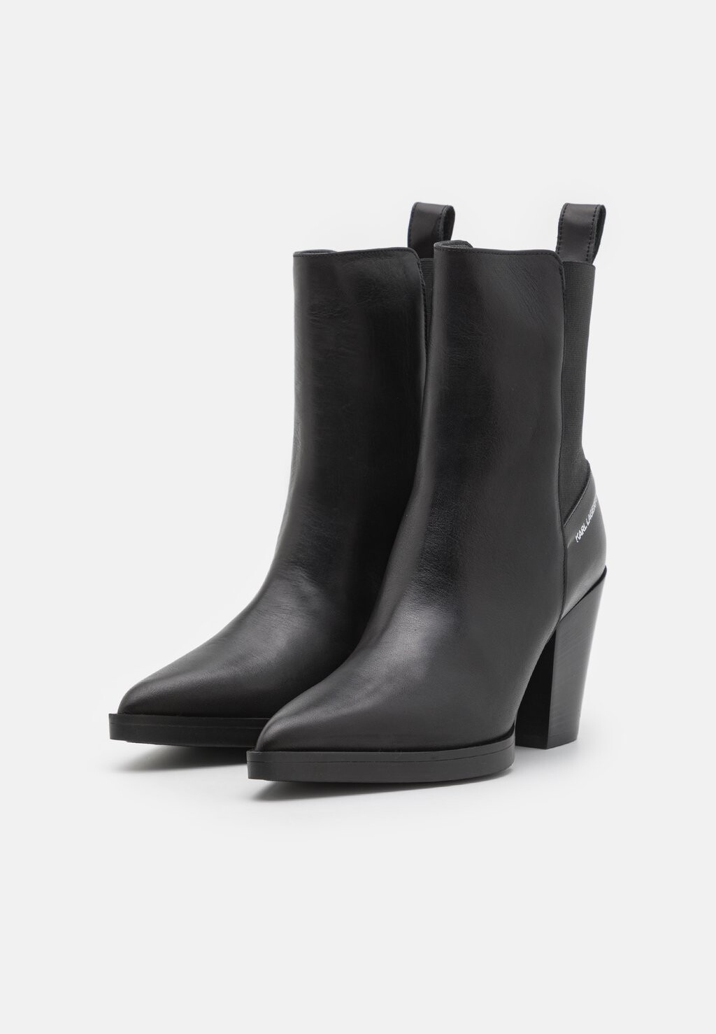 

Ботильоны на высоком каблуке GORE BOOT KARL LAGERFELD, черный