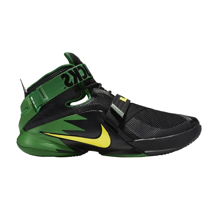 

Кроссовки Nike Zoom LeBron Soldier 9 Premium EP 'Oregon', черный