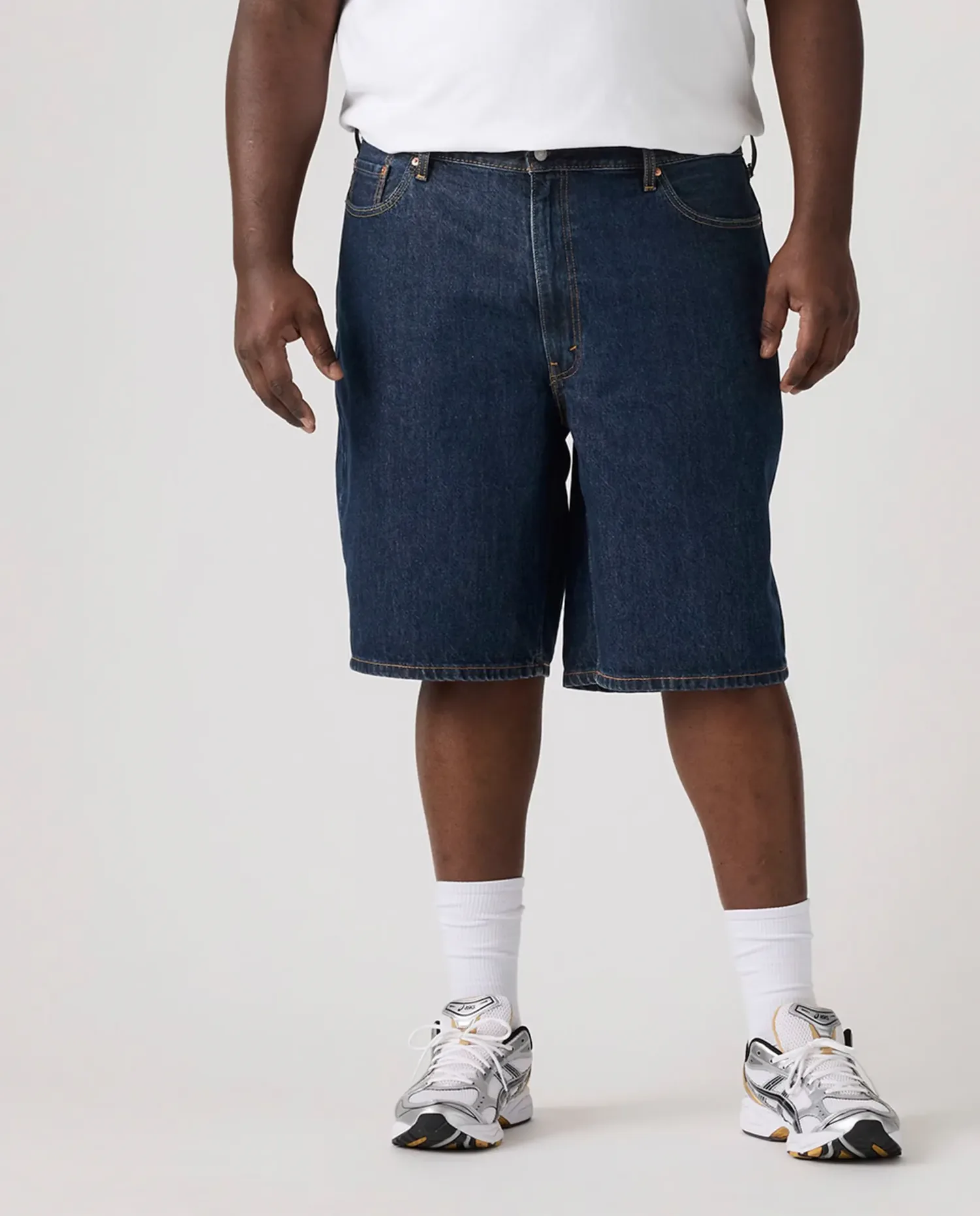 Бермуды для мужчин 469 Loose, большие размеры Levi's, темно-синий — фото 2